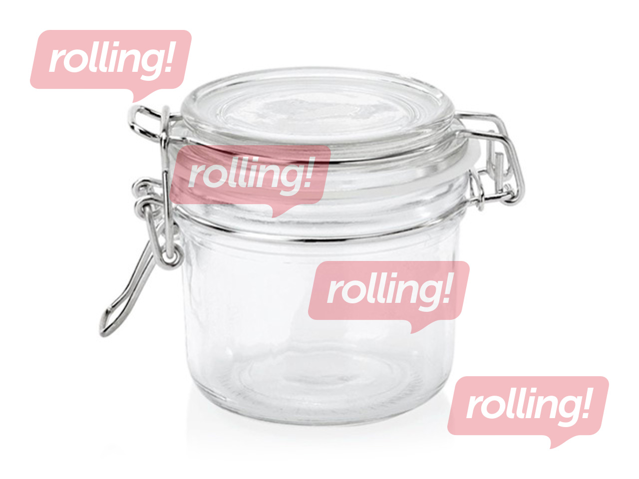 Hoiustamispurk WAS, kaanega, klaasist, 0.2l