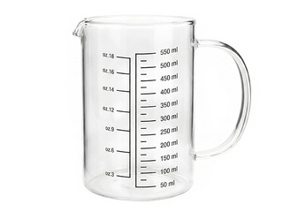 Mõõtekann Herevin, klaas, 660ml