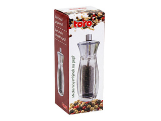 Pepper mill Toro, plastic, metal, 14cm