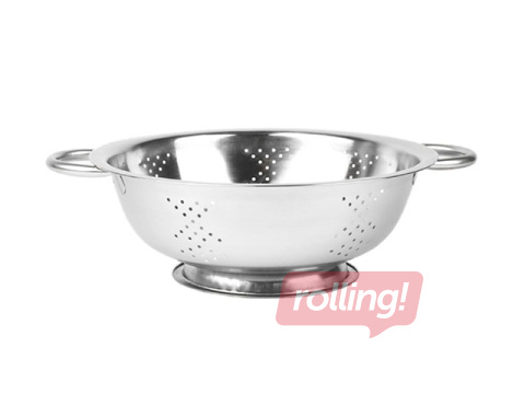 Colander Prymus-AGD, with handles, stainless steel, Ø23cm