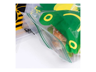 Pārtikas maisiņi Paclan, sviestmaižu, atkārtoti aizverami, dažādas krāsas, 16x17cm, 42 gab.