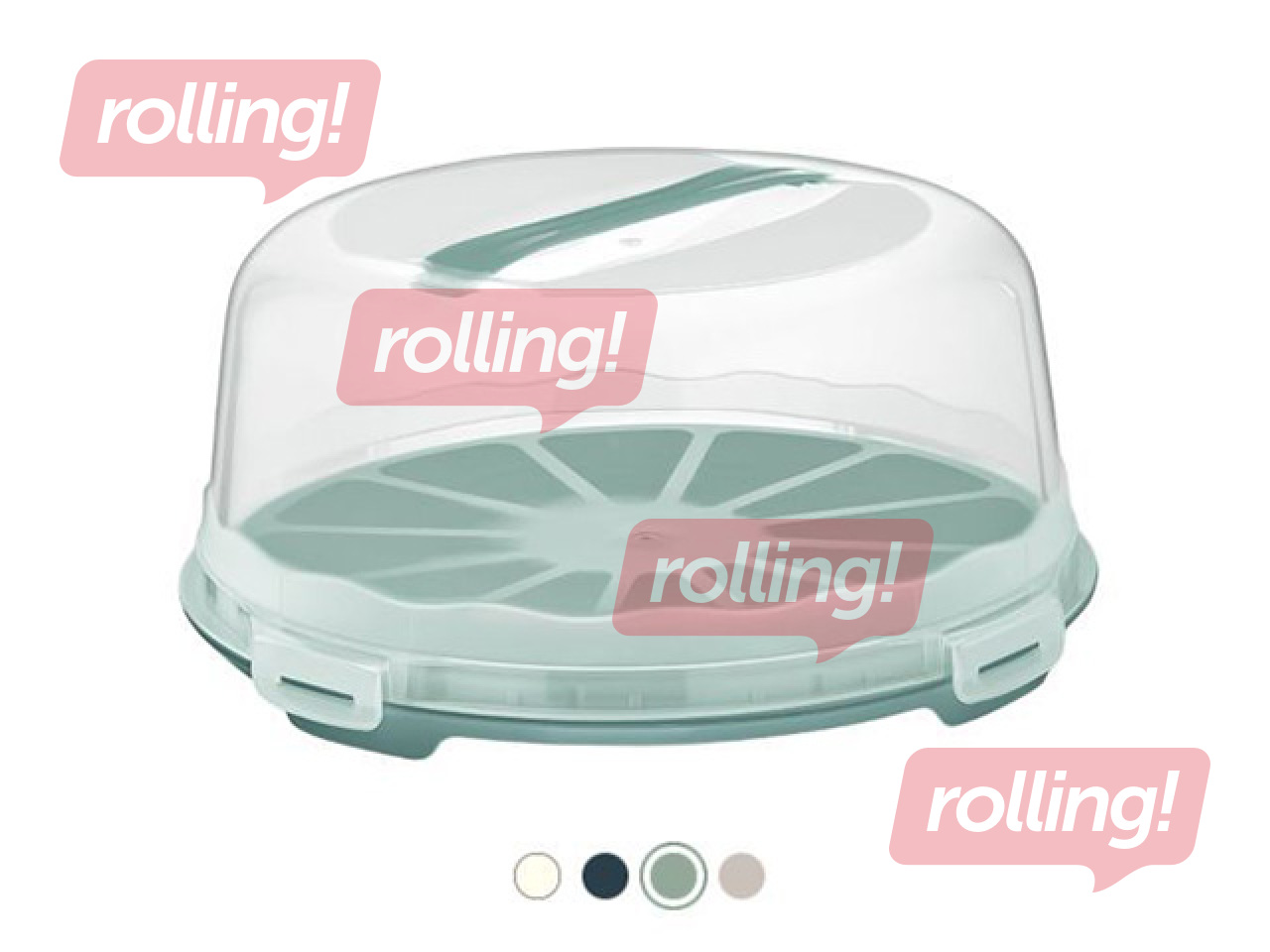 Контейнер Dunya для перевозки тортов, разные цвета, Ø30см