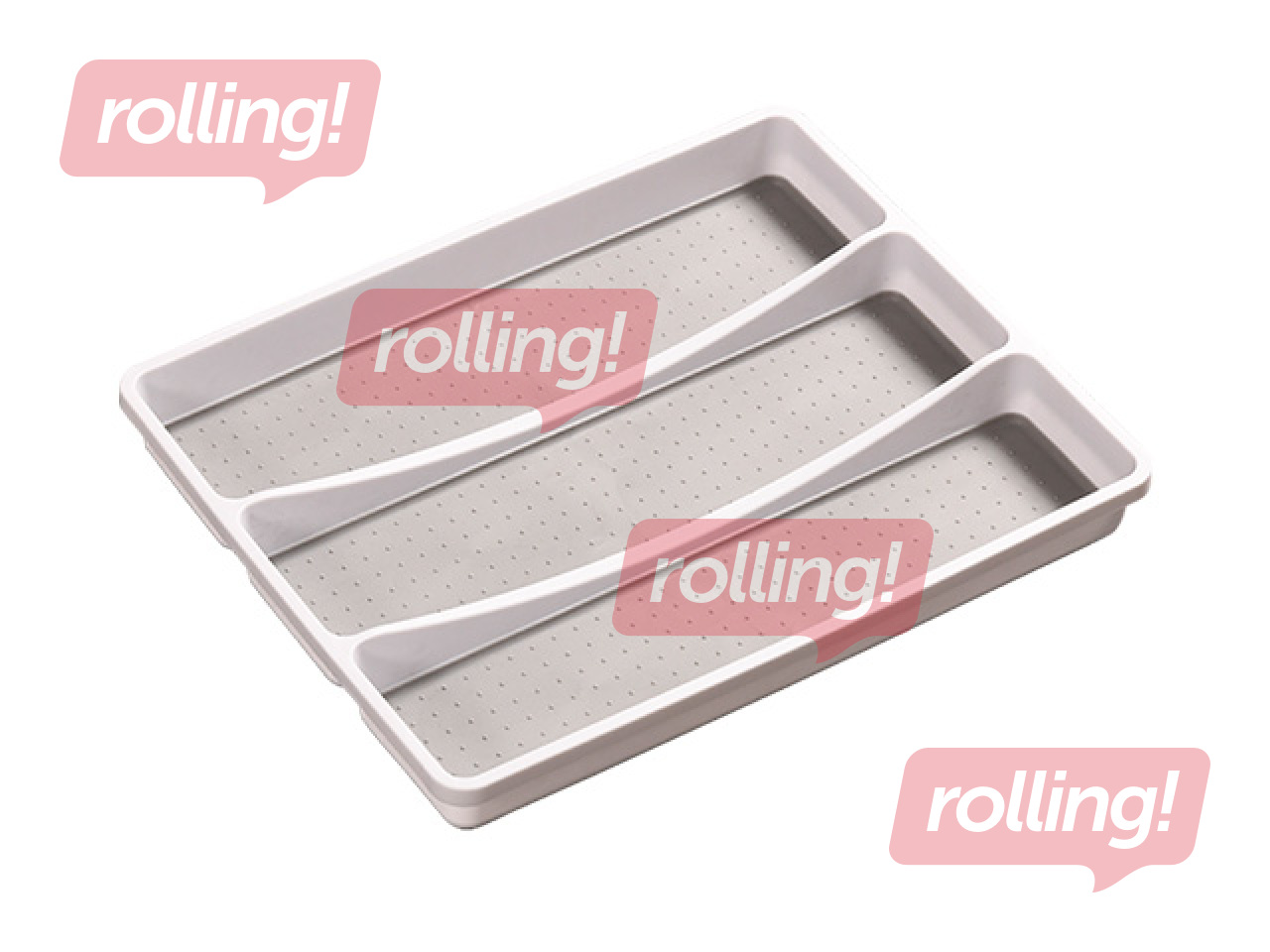 Galda piederumu organizators Kesper, pelēks, 40.5x32.5x4.5cm