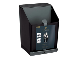 Galda piederumu turētājs Masterclass Smart Space, melns, 15x14x20.5cm