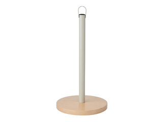 Kitchen roll holder Kitchen Craft Idilica, beech, metal, 31.5cm