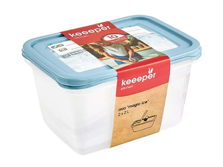Uzglabāšanas trauki Keeeper Mia Magic Ice, 2l, 2 gab.