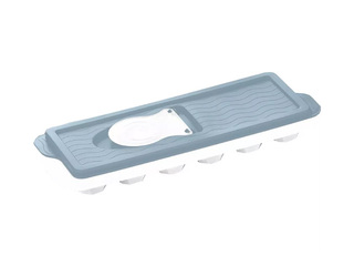Форма для льда Keeeper Ivo, пластик, с крышкой, 9.5x26.5x3.7см