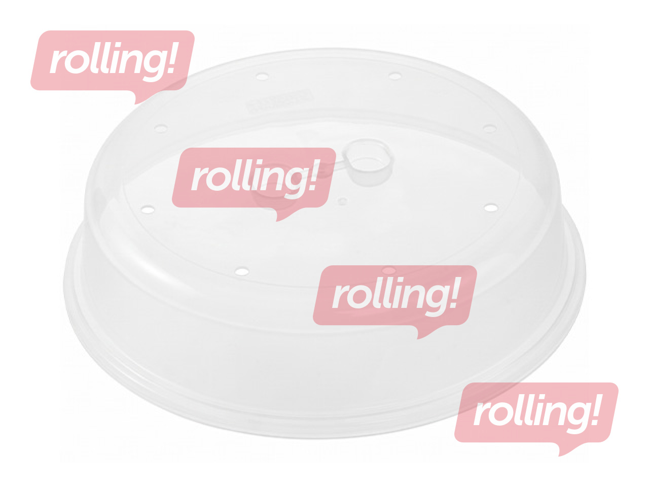 Vāks Keeeper Bella, ēdienu sildīšanai mikroviļņu krāsnī, plastmasa, Ø26.5x6.5cm