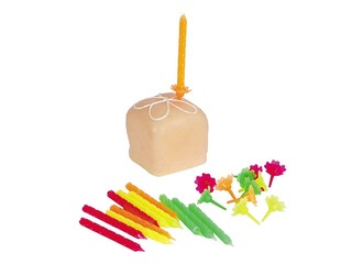 Sveces dzimšanas dienas, dažādas krāsas, 24 gab.