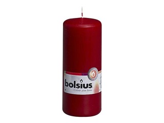 Candle cylinder ø6 h-15cm, bordo