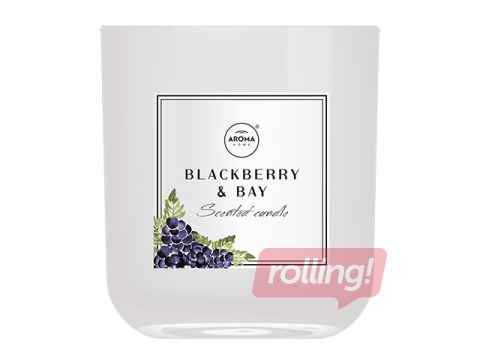 Aromātiskā svece Aroma, PERFUME, Blackberry & Bay, 150g