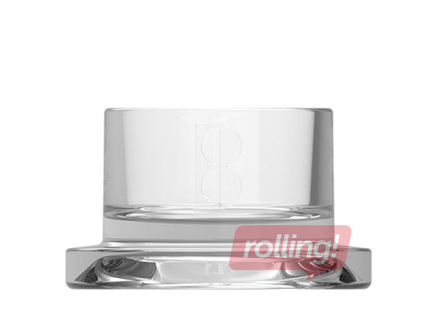 Candle Holder Bolsius for Tealights, Glass, Transparent, Ø7.1×4.2cm