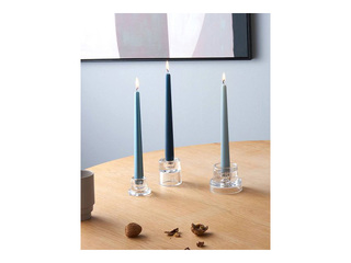 Candle Holder Bolsius for Tealights, Glass, Transparent, Ø7.1×4.2cm