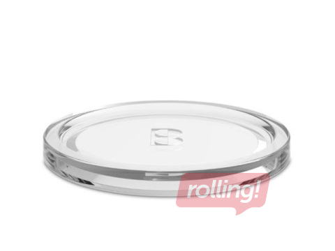 Küünlaalus-taldrik Bolsius, klaas, läbipaistev, Ø11cm