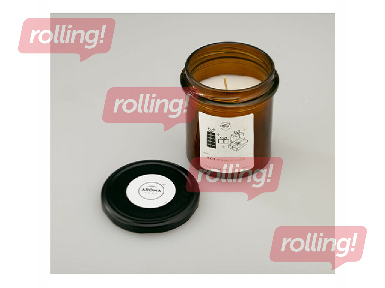 Scented candle Aroma, Hot Chocolate, 200g