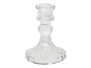 Candle holder Salita, glass, Ø8×10cm
