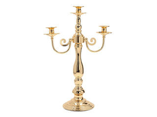 Candle holder Laudre, for 3 candles, metal, 28×49cm