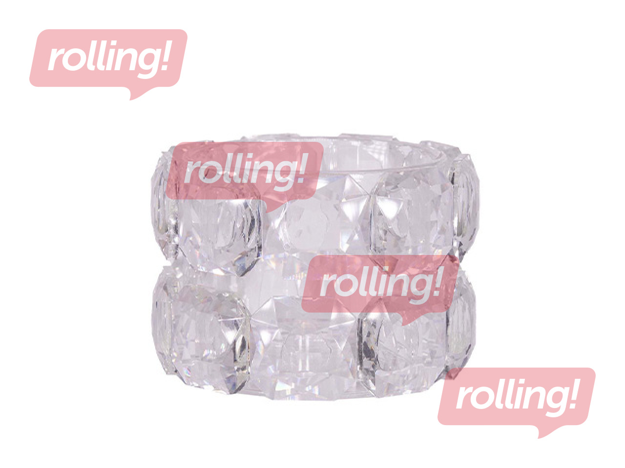 Подсвечник Chanle, стекло, Ø7×5.5см