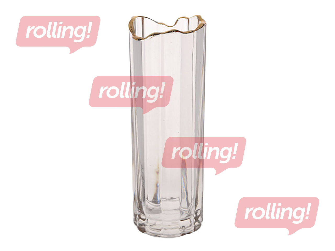 Vāze Celia, stikls, Ø10x29cm