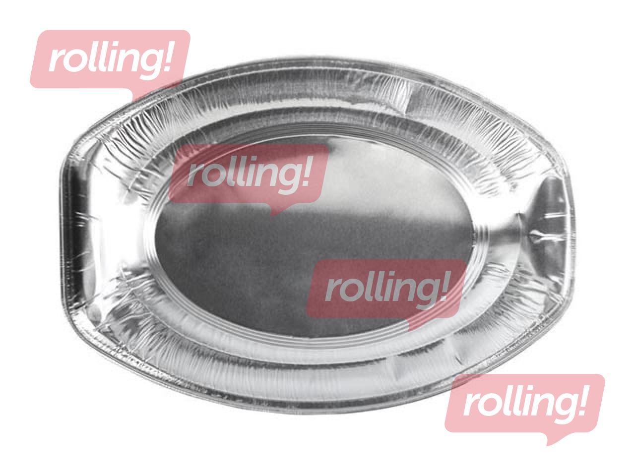 Paplātes, 34.9x23.8 cm, alumīnija, 10gab.