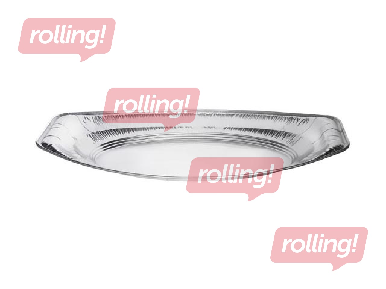 Paplātes, 42.8x27.8 cm, alumīnija, 10 gab.