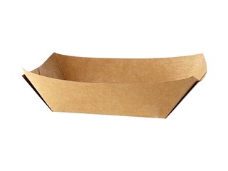 Dishes for snacks, 21.5 x 15 x 5 cm, cardboard, 250 pcs.