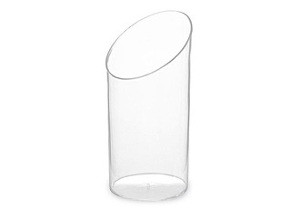 Nõud suupistete jaoks, Ø 4,5 cm, h-8,4 cm, läbipaistvad, 20 tk.