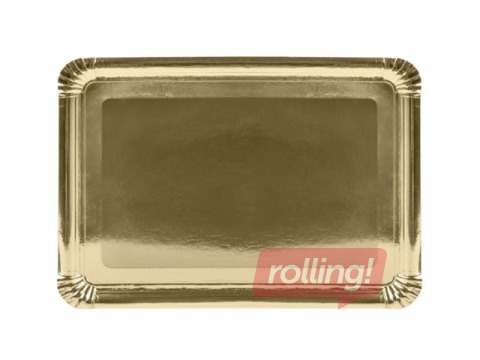 Alus, kartongist, kattega, kuldne, 46x34cm, 10 tk.