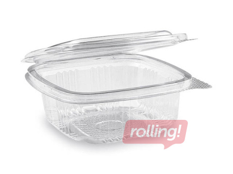Kārbas ar vākiem, plastmasa, 250ml, 50 gab.