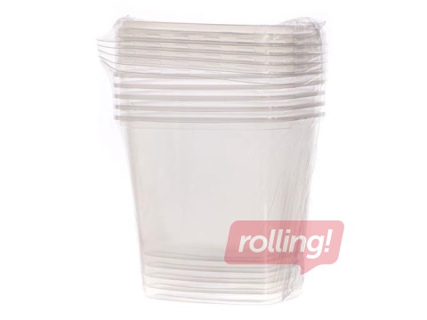 Kārbas ar vākiem Spino, 1000ml, PP, 5 gab.