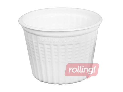 Trauki karstiem ēdieniem, 500ml,  Ø115/85mm, PP, 25 gab.