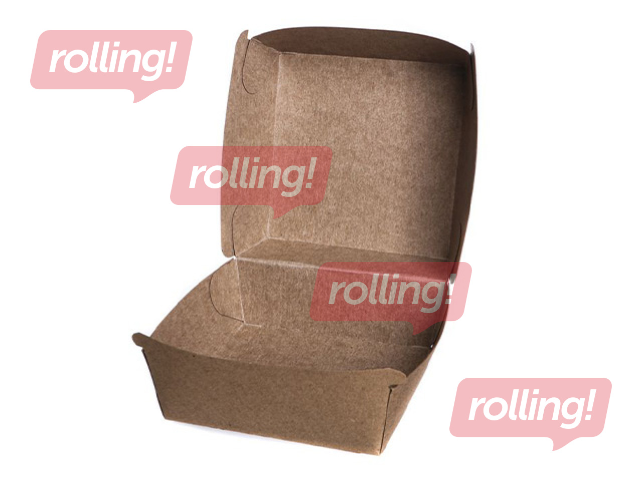 Paper Boxes, Brown, 110×110×77mm, 50 pcs.