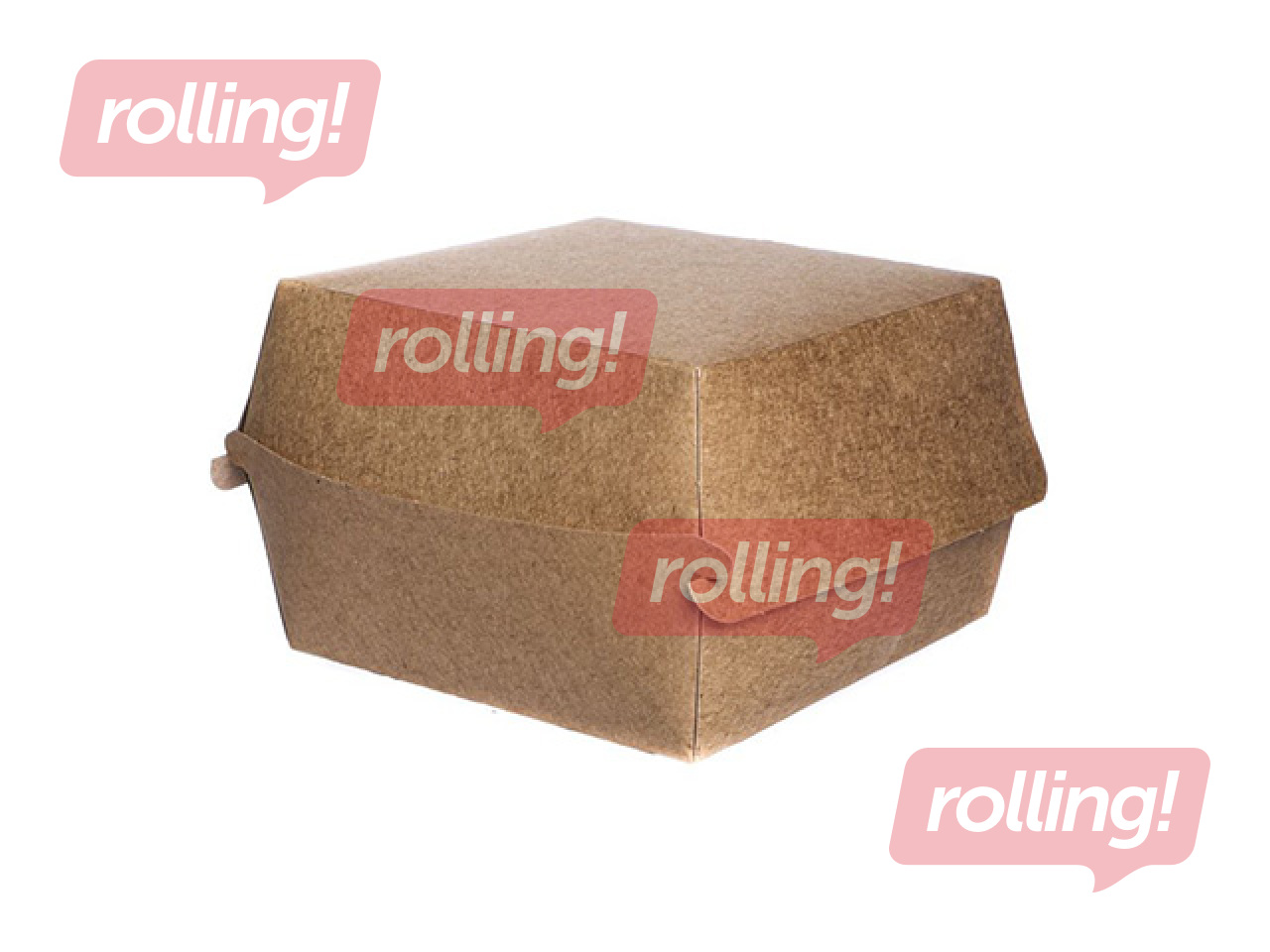 Paper Boxes, Brown, 110×110×77mm, 50 pcs.