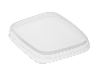 Lids for containers, plastic, 139x102mm, 500 pcs.
