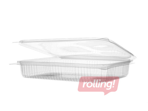 Kārbas ar vākiem, plastmasa, 750ml, 100 gab.