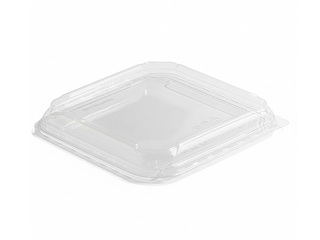 Vāki papīra traukiem, plastmasa, 203x203x26mm, 25 gab.