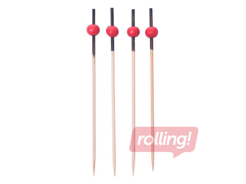 SALE Puidust vardad (punase kuuliga), 9 cm, 100 tk.