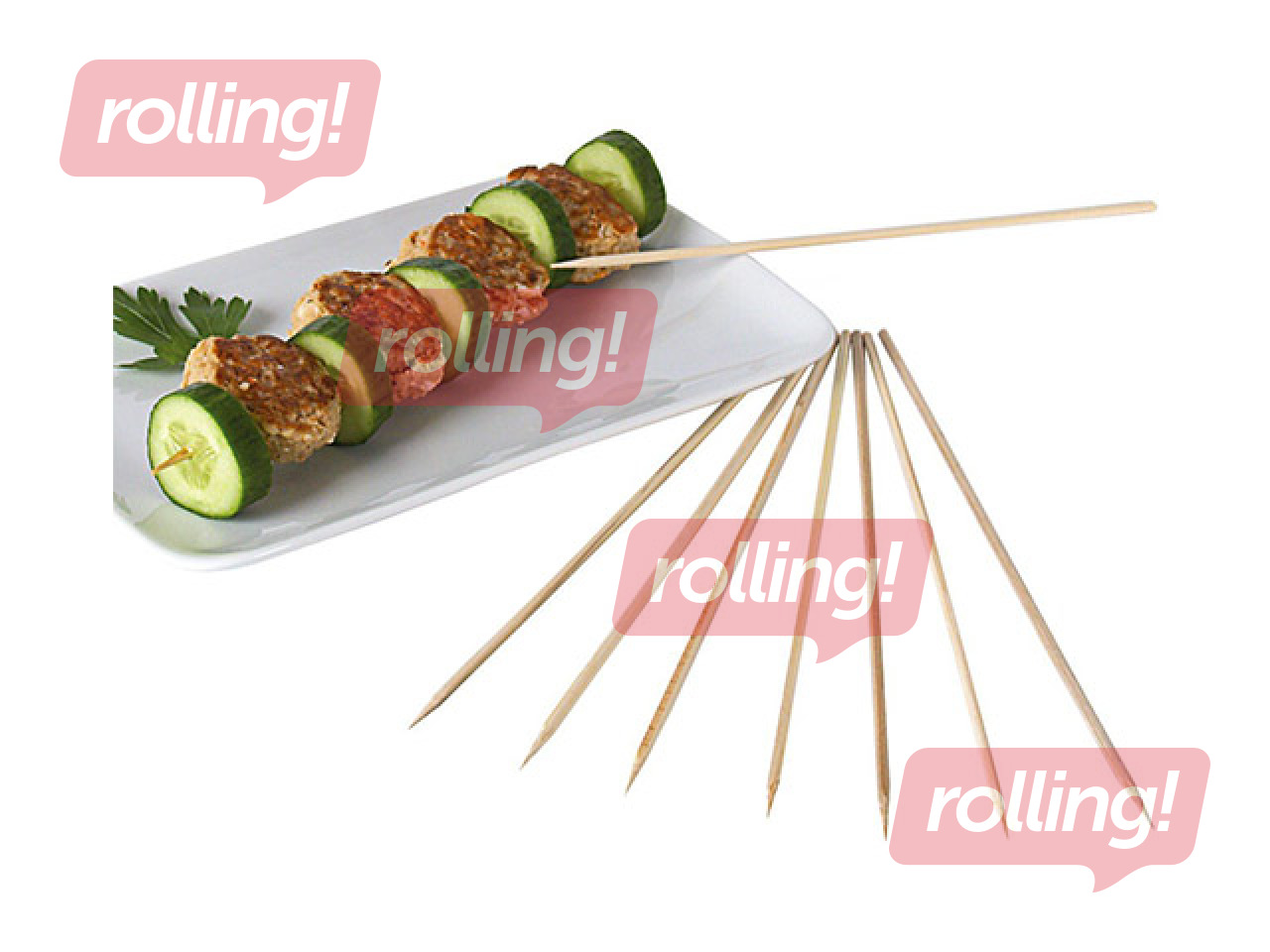 Iesmi, bambusa, 25cm, 100 gab.