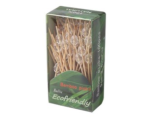 Läbipaistva puidust kuuliga vardad, 10 cm, 100 tk.