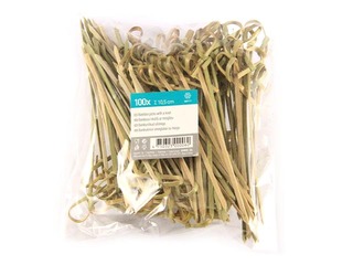 Skewers with a knot, 10.5 cm, 100 pcs.