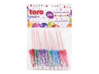 Cocktail Umbrellas, h-10 cm, 10 pcs.