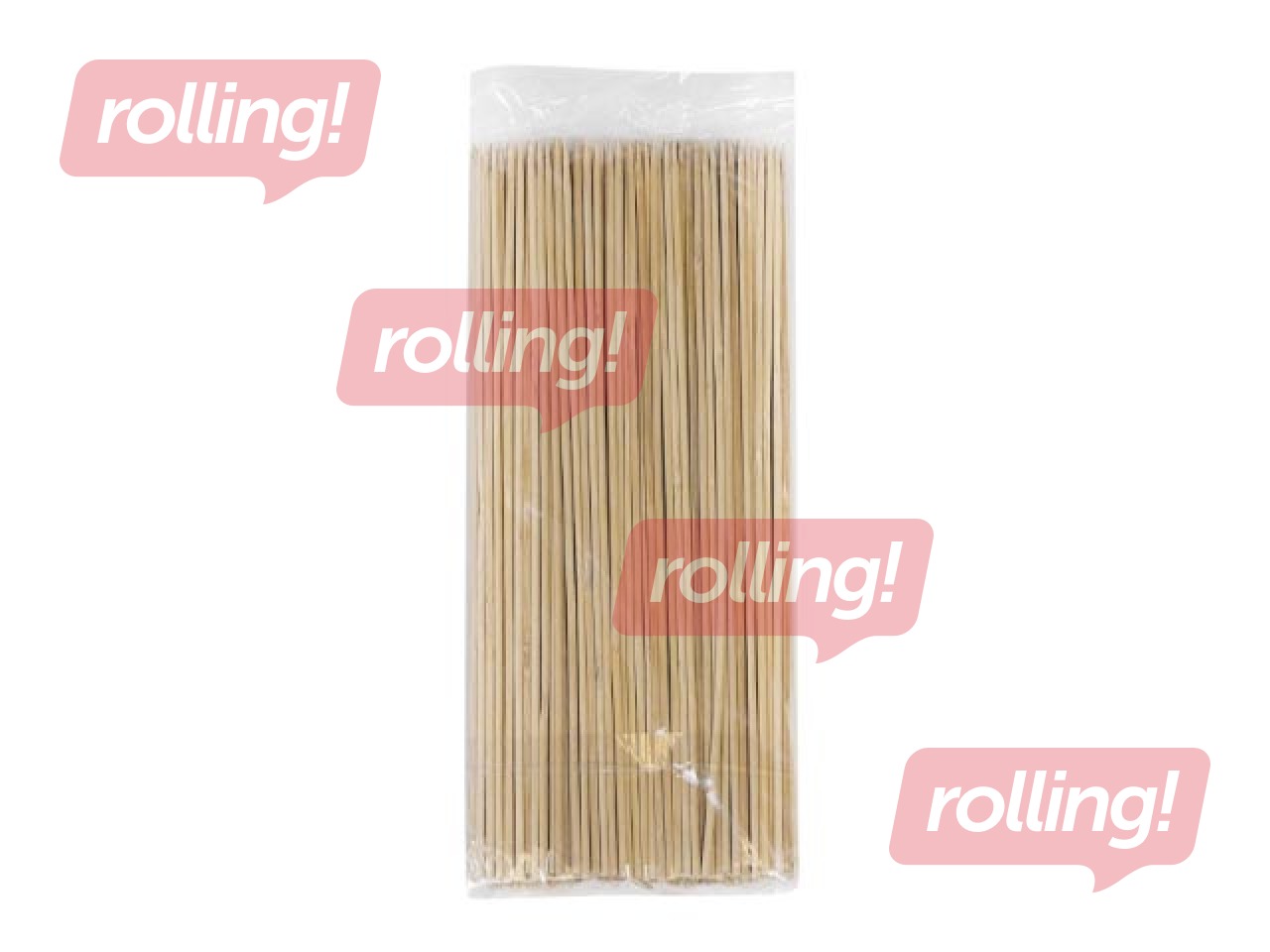 Skewers, bamboo, 3mm x 30cm, 200 pcs.