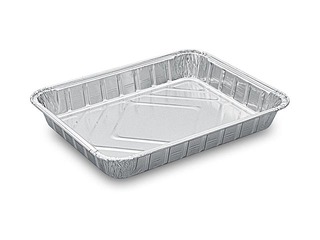 Alumiiniumist anum 22,7 x 17,7 cm, kõrgus 3 cm