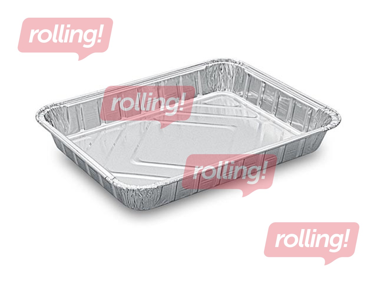 Alumiiniumist anum 22,7 x 17,7 cm, kõrgus 3 cm