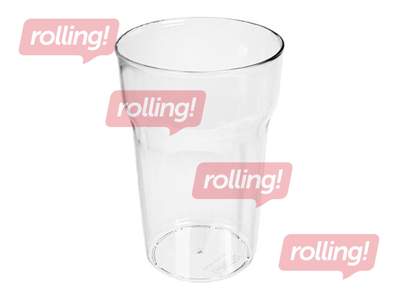 Glass SAN 350ml, Ø77mm, transparent
