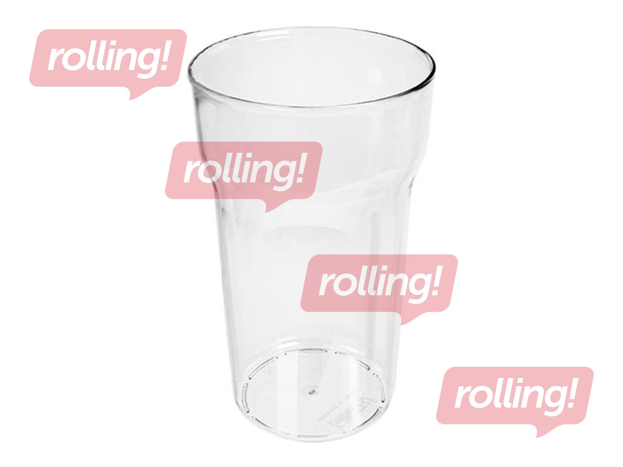 Glāze SAN 568ml, Ø90mm, caurspīdīga