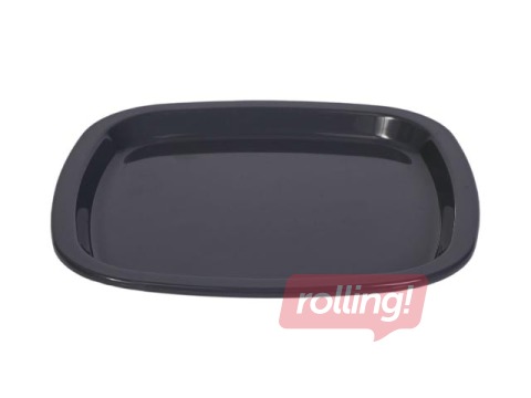 Plate SAN 184x184mm, gray