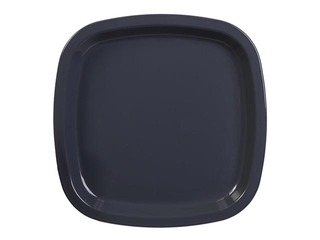 Plate SAN 184x184mm, gray