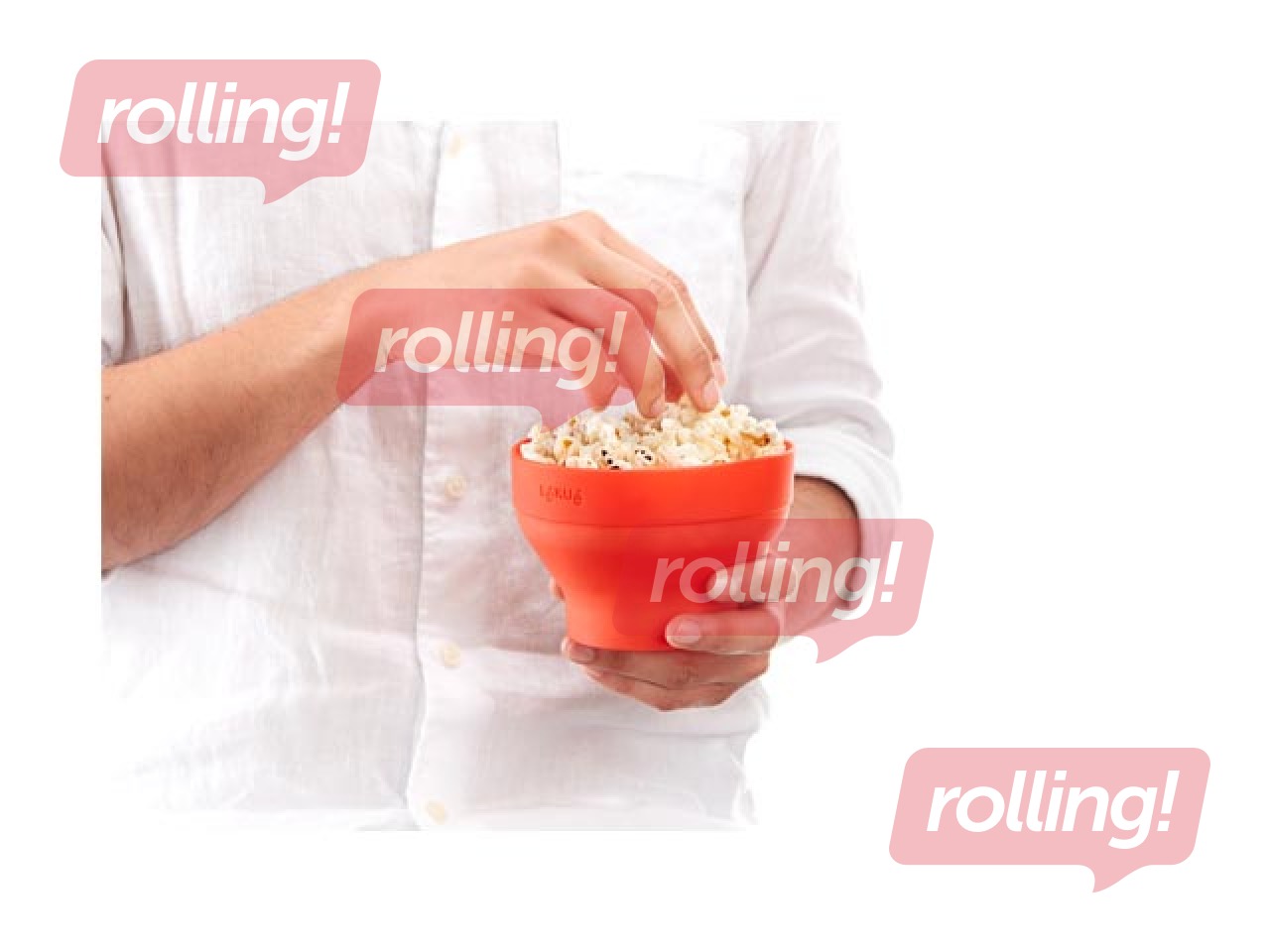 Мини попкорница для микроволновки Lekue