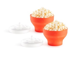 Mini popkorna gatavotājs mikroviļņu krāsnij Lekue, 2 gab.